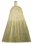 Tough Guy Natural Corn Broom Head, 13 in Sweep Face - 6PVY2