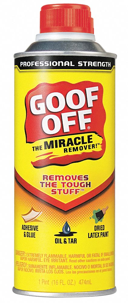 WM Barr FG654 Goof Off Professional Strength Miracle Remover - 16 fl oz bottle