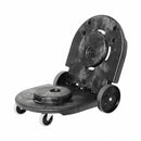 Rubbermaid Tandem Container Dolly, 400 lb Load Capacity, Round, 2 Max. No. of Containers - FG264600BLA