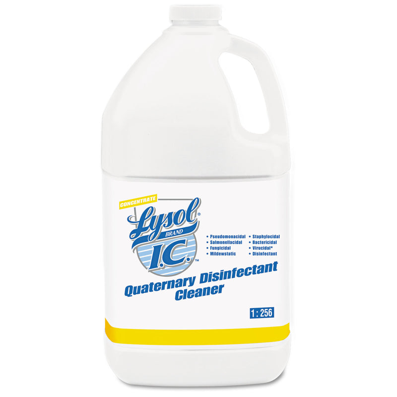 Lysol Quaternary Disinfectant Cleaner, 1Gal Bottle, 4/Carton - RAC74983CT