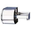 San Jamar Covered Reserve Roll Toilet Dispenser, 10 X 6 1/4 X 6, Chrome - SJMR1500XC