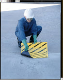 Brady Magnetic Drain Cover, 24 in Length, 24 in Width, .024 in .025 in Thickness - 31111LS