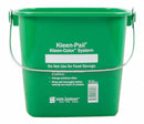 San Jamar Cleaning Pail, 6 qt., Plastic - KP196KCGNGR