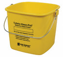 San Jamar Cleaning Pail, 6 qt., Plastic - KP196KCYLGR