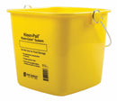 San Jamar Cleaning Pail, 6 qt., Plastic - KP196KCYLGR