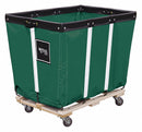 Royal Basket Permanent Vinyl Liner Basket Truck, 14.9 cu ft, Green, 36 in x 26 in x 34 in - G12-EEW-PMA-3UNN