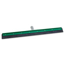 Unger Aquadozer Heavy-Duty Squeegee, Black Rubber, Straight, 24" Wide Blade - UNGFP600
