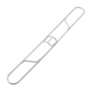 Boardwalk Clip-On Dust Mop Frame, 48W X 5D, Zinc Plated - BWK1448