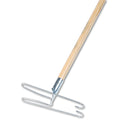Boardwalk Wedge Dust Mop Head Frame/Natural Wood Handle, 15/16" Dia. X 48" Long - BWK1492