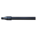 Boardwalk Fiberglass Broom Handle, Nylon Plastic Threaded End, 1" Dia. X 60" Long, Black - BWK636