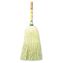 Boardwalk Parlor Broom, Corn Fiber Bristles, 55" Wood Handle, Natural, 12/Carton - BWK926CCT
