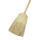 Boardwalk Parlor Broom, Yucca/Corn Fiber Bristles, 56", Wood Handle, Natural, 12/Carton - BWK926YCT