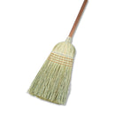 Boardwalk Warehouse Broom, Yucca Corn Fiber Bristles, 56" Overalll Length, Natural, 12/Ct - BWK932YCT