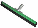 Unger 30 inW Straight Rubber Floor Squeegee Without Handle, Black/Green - FP750