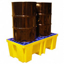 Brady Spill Containment Pallets, Uncovered, 21 gal Spill Capacity, 2,500 lb - SC-SD2