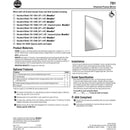 Bradley 781-024365 (24 x 36) Commercial Restroom Mirror, Channel Frame, 24x36