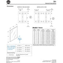 Bradley 781-024365 (24 x 36) Commercial Restroom Mirror, Channel Frame, 24x36