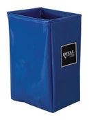 Royal Basket Truck Sorting Cart Bag, 12 Bushel, 3 Comp Blue - G12-BBX-R3N