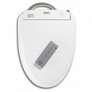 Toto Round, Bidet Toilet Seat Type, Closed Front Type, Includes Cover Yes, White, Slow Close Hinge - SW573