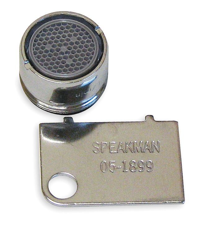 Speakman 2.2 gpm Flow Control Outlet, 3-1/2" x 5-1/2" for Speakman Faucets - RPG05-0674-PC