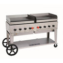 Crown Verity CV-MG-60NG Mobile Griddle, 60" Natural Gas