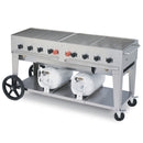 Crown Verity CV-CCB-60 Club Grill, 60", Propane (Horizontal Tanks)