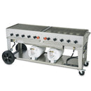 Crown Verity CV-CCB-72 Club Grill, 72", Propane (Horizontal Tanks)