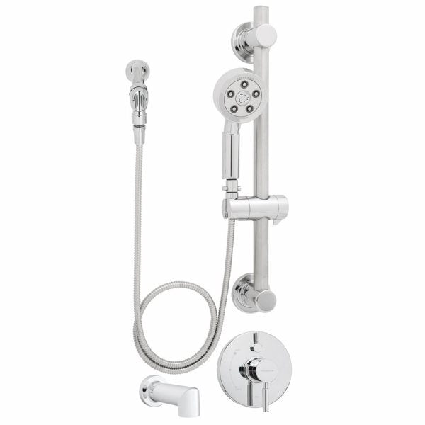 Speakman SM-1490-ADA-P Neo Collection Shower and Tub Package with ADA Hand Shower and Grab Bar