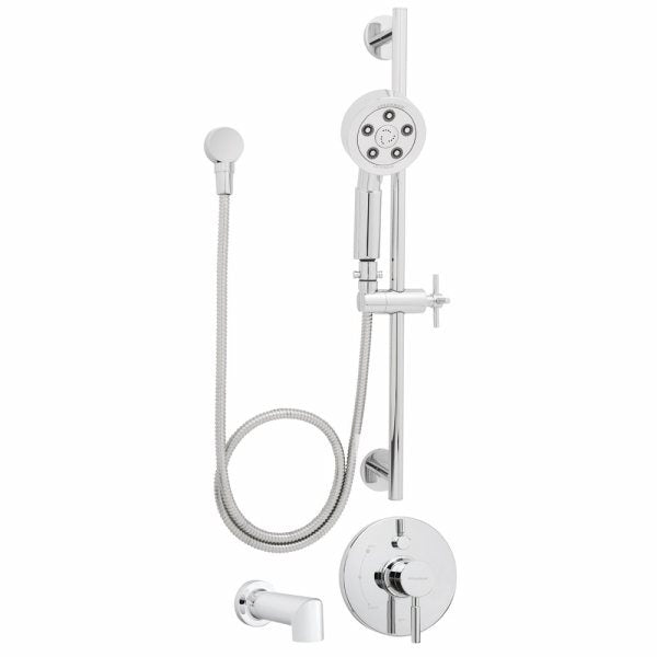 Speakman SM-1450-P Neo Collection Shower and Tub Package with ADA Hand Shower