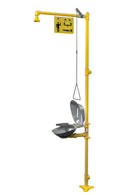 Bradley S19314DCBF Halo Safety Shower Eye Face Wash, Barrier Free ADA