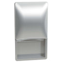 Bradley 2A00-10 Semi-Recessed Commercial Paper Towel Dispenser