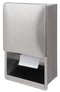 Bradley 2A01 Recessed Commercial Paper Towel Dispenser, Roll Towel