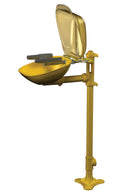 Bradley S19214PDCFW Halo Eye/Facewash w/ Plastic Dust Cover, Pedestal Mount