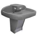 Bradley MF2933-IR-STD-NSD-TMA Multi Fount Washfountain, 3 Person, Charcoal Gray