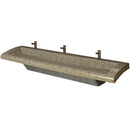 Bradley Verge 3 Station Lavatory Sink, LVGD3