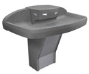 Bradley MF2944-IR-STD-NSD-TMA Multi Fount Washfountain, 4 Person, Charcoal Gray