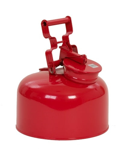Eagle Disposal Cans, 2 1/2 Gal. Galvanized Steel - Red, Model 1423