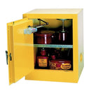 Eagle 4 Gal. Flammable Liquid Bench Top Safety Storage Cabinet w/ One Door Self-Closing One Shelf, Model: 1903