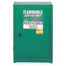 Eagle 12 Gal. Pesticide & Poison Space Saver Safety Storage Cabinet w/ One Door Self-Closing One Shelf, Model: PEST24