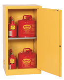 Eagle 16 Gal. Flammable Liquid Space Saver Safety Storage Cabinet w/ One Door Self-Closing One Shelf, Model: 1905