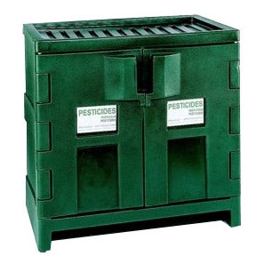 Eagle 22 Gal. Pesticide & Poison Poly Under-Counter Safety Storage Cabinet w/ Poly Cabinet Two Door-Two Shelves,  Model: PEST P22
