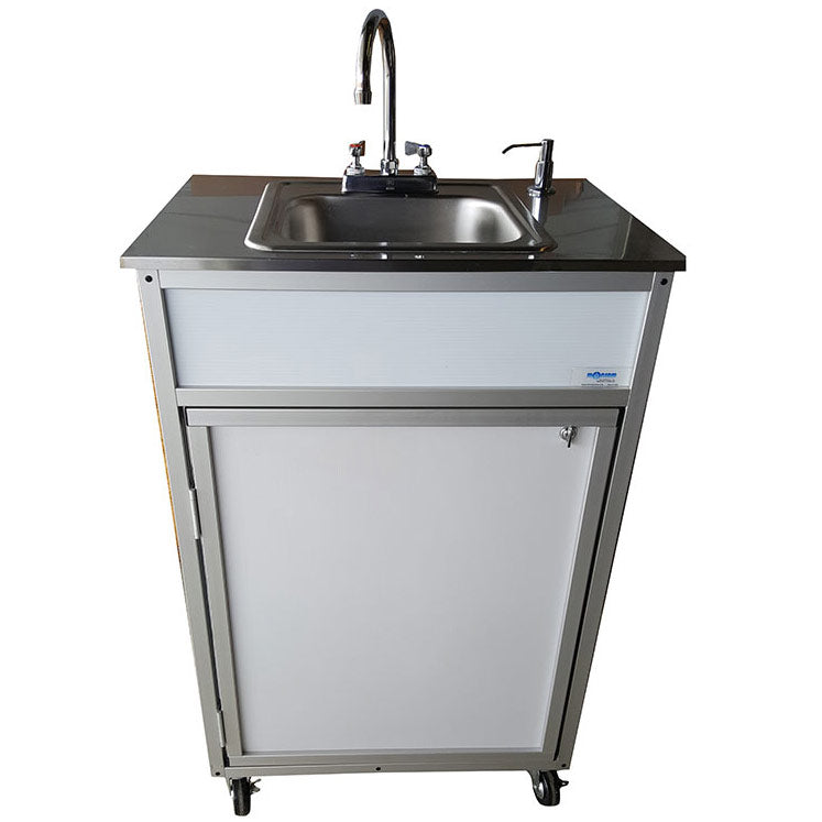 Monsam PSE-009SS Stainless Steel Top Deep Single-Basin 10 Model, Updated Part Number: NS-009SS