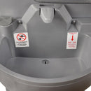 PolyJohn PSW2-1000 Deep Bowl HandStand 2 Portable Hand Washing Sink