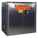 Securall A131-SS 30 Gal. Self-Latch Standard 2-Door for Stainless Steel Cabinet for Storing Flammables