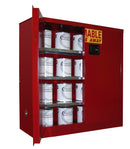 Securall P140 40 Gal. Self-Latch Standard 2-Door for Cabinet for Storing Flammable Paints/Inks