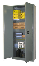 Securall SS184 Self-Latch Standard 2-Door for Industrial Singewall Cabinet for Storing General Office Supplies
