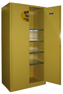 Securall SCC272 Full Size Stationary Cabinet / Self-Latch Standard 2-Door for Spill Containment Cabinet