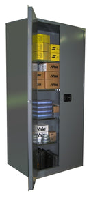 Securall SS284 Self-Latch Standard 2-Door for Industrial Singewall Cabinet for Storing General Office Supplies