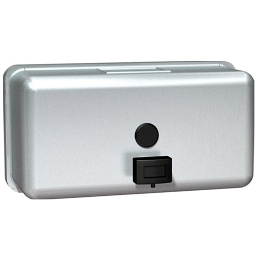 ASI 0345 Horizontal Soap Dispenser, Surface Mounted