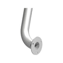 ASI 3501-24P, 1 1/2" (24 x 1.5) O.D. Exposed Mounted, Straight Grab Bar, 24" Peened